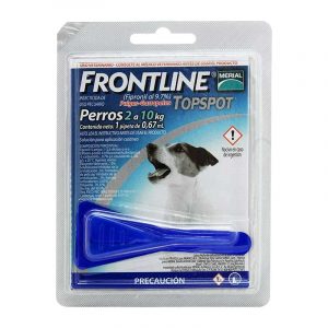 frontline spot pipeta 0.67 ml hasta 10 kg