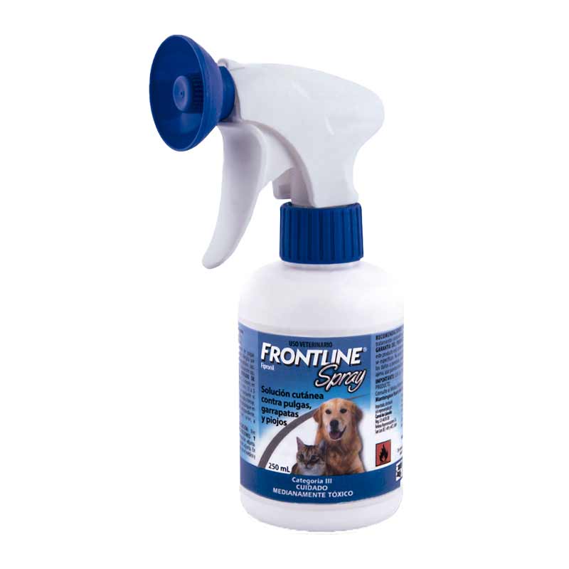 Frontline Spray Antiparasitario Perros Y Gatos 250 Ml Todo Para