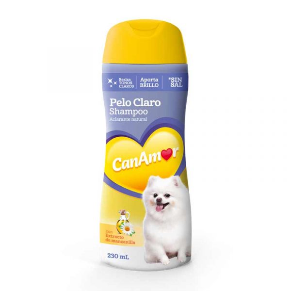 shampoo can amor pelo claro x 230 ml